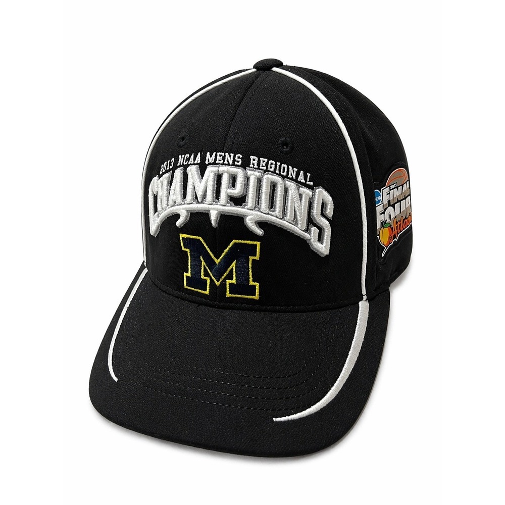Rare 2013 Michigan Wolverines NCAA Final Four Atlanta Champions Hat Mens Black